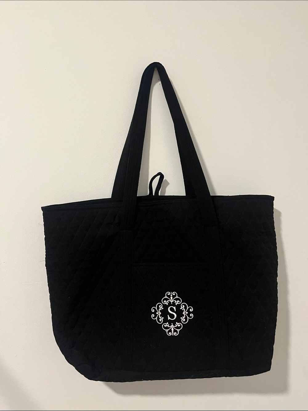 Quilted weekender bag